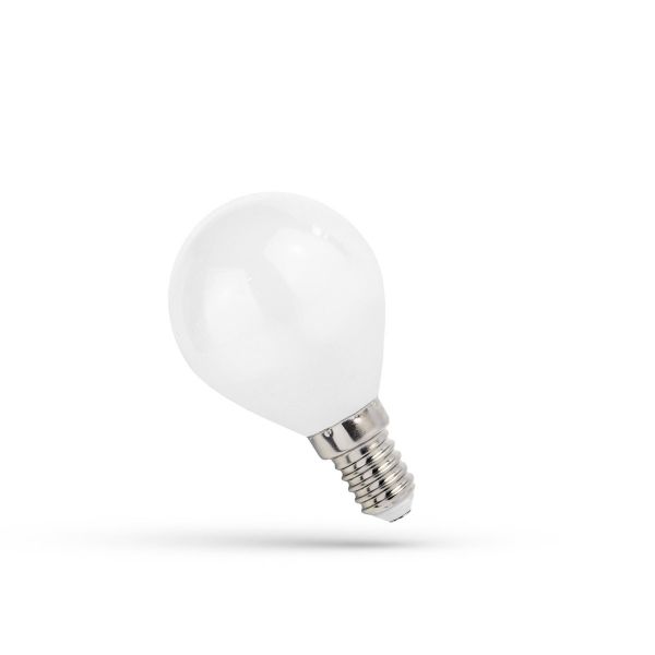 LED Leuchtmittel - E14 - 6W - warmweiß - 2700K, COG-Filamente, Birne, diffus
