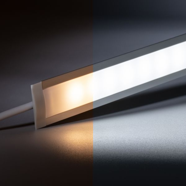 24V Aluminium Einbau LED Leiste schmal – Farbtemperatur