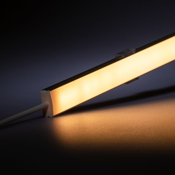 24V Slim-Line Aluminium LED Leiste - warmweiß - diffuse