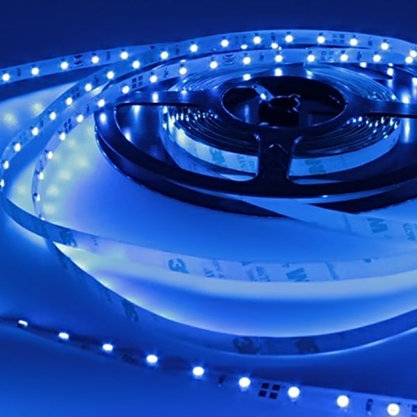 12V LED Streifen – blau – 60 LEDs je Meter – alle 5cm
