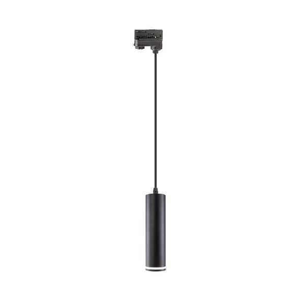 230V LED 3-Phasen Schienenleuchte - Madara Mini Ring - 10W - GU10, schwarz