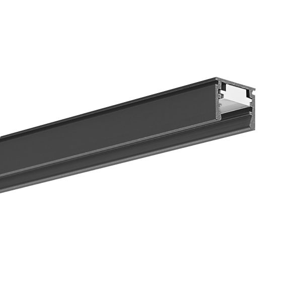 Aluminium LED Aufputz Profil, Regulor, 1,6 x 1,2cm