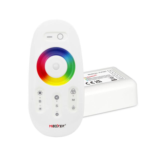 Funk LED Controller – 4 Kanal – RGBW – mit Touch-Fernbedienung