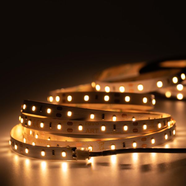 12V LED Streifen – warmweiß – 60 LEDs je Meter – alle 5cm