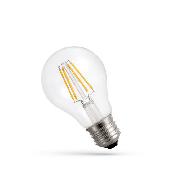 LED Leuchtmittel - E27 - 8,5W - warmweiß - 2700K, COG-Filamente, klar