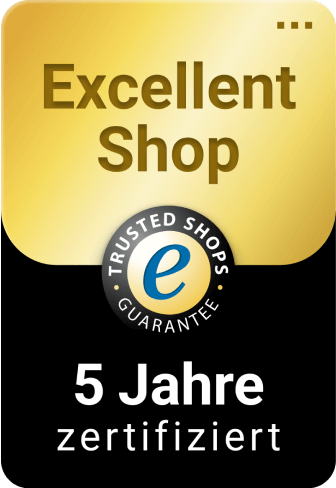 LEDs24.com ist Trusted Shops Excellent Shop (5 Jahre zertifiziert)