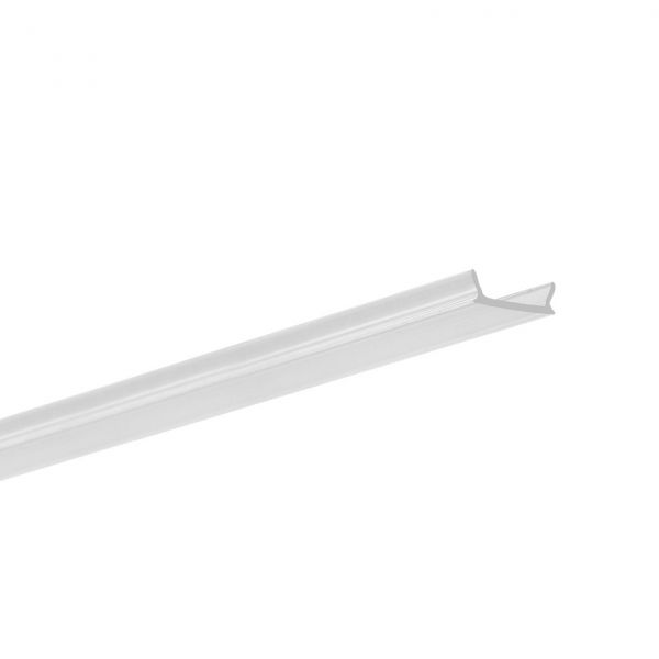 transparente Abdeckung für Aluminium LED Aufputzprofil Micro-H CC-101